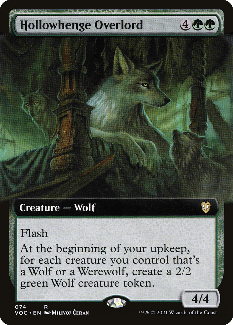 Image of Hollowhenge Overlord (Extended Art) [Innistrad: Crimson Vow Commander]