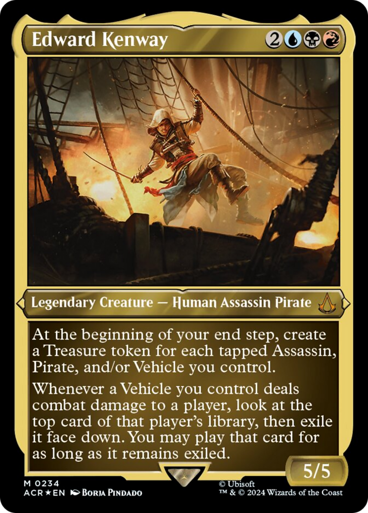 Image of Edward Kenway (Foil Etched) [Assassin's Creed]