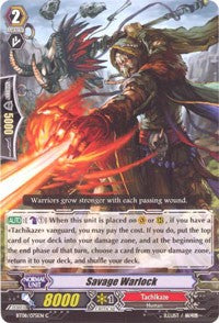 Image of Savage Warlock (BT08/075EN) [Blue Storm Armada]