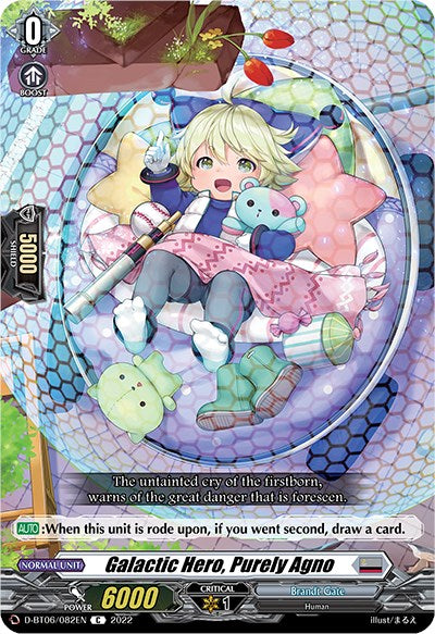Image of Galactic Hero, Purely Agno (D-BT06/082EN) [Blazing Dragon Reborn]