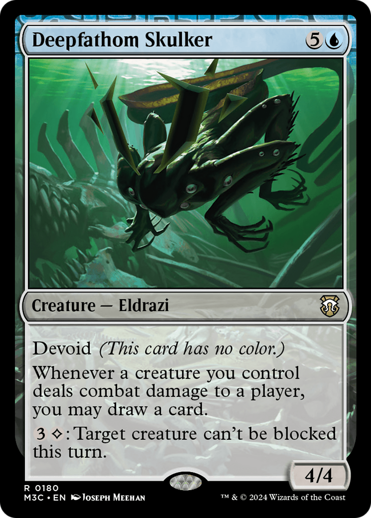 Image of Deepfathom Skulker (Ripple Foil) [Modern Horizons 3 Commander]