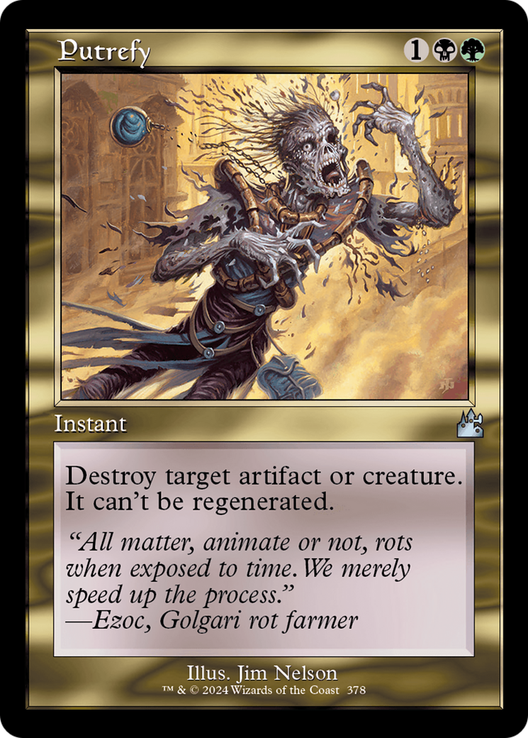 Image of Putrefy (Retro Frame) [Ravnica Remastered]