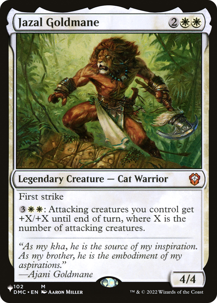 Image of Jazal Goldmane [The List]