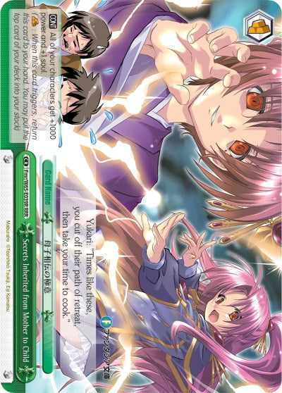 Image of Secrets Inherited from Mother to Child (Fmr/W65-E039R RRR) [Fujimi Fantasia Bunko]