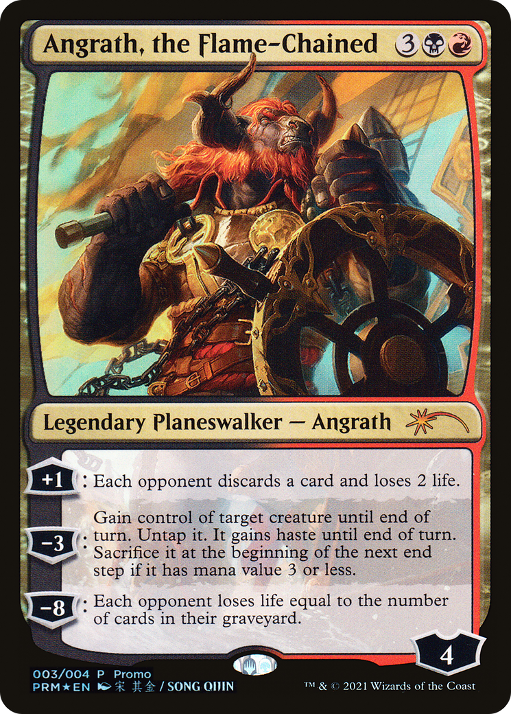 Image of Angrath, the Flame-Chained [Year of the Ox 2021]