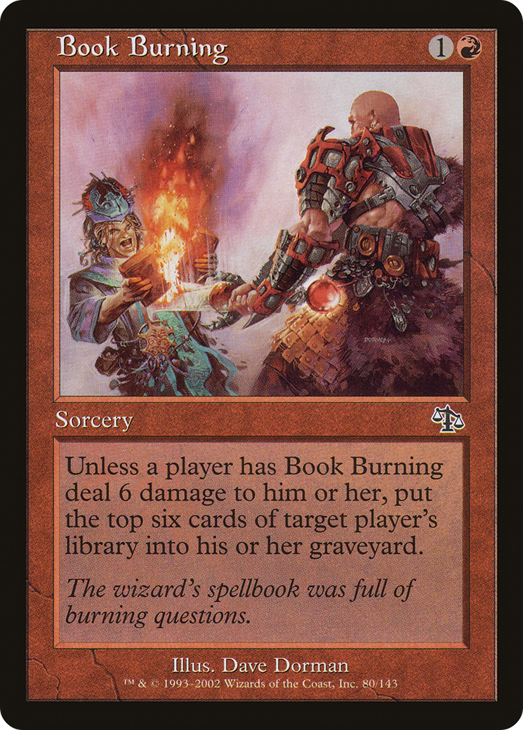 Image of Book Burning [Judgment]
