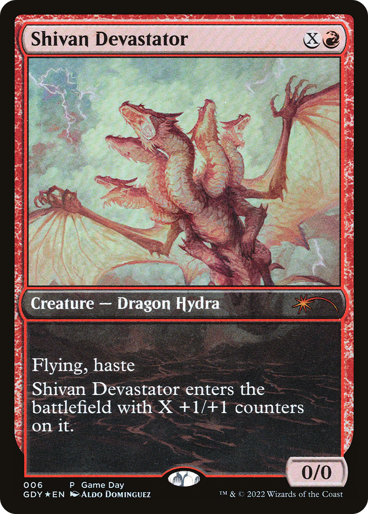Image of Shivan Devastator [Game Day 2022]