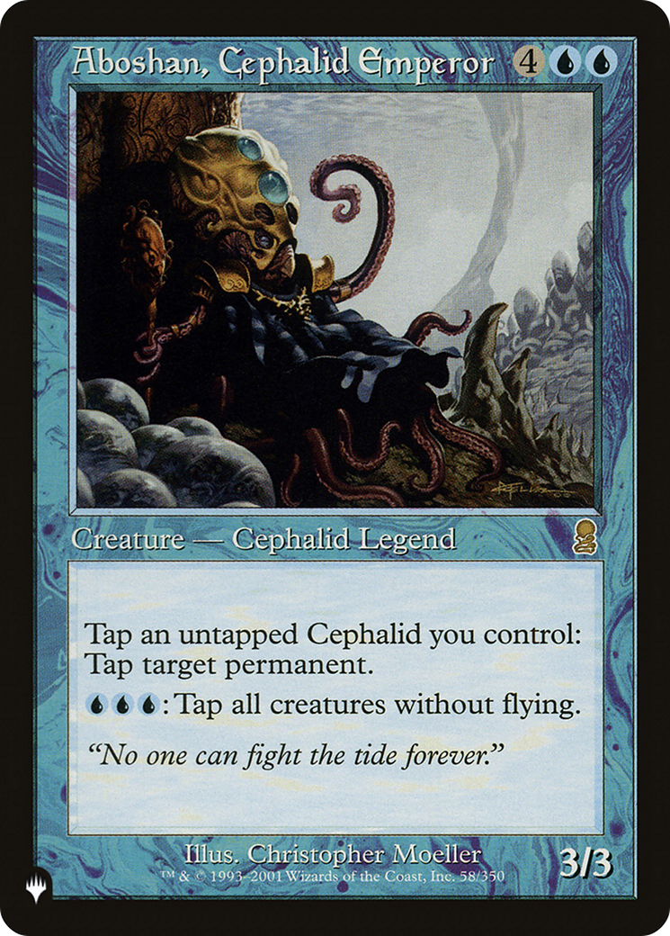 Image of Aboshan, Cephalid Emperor [The List]