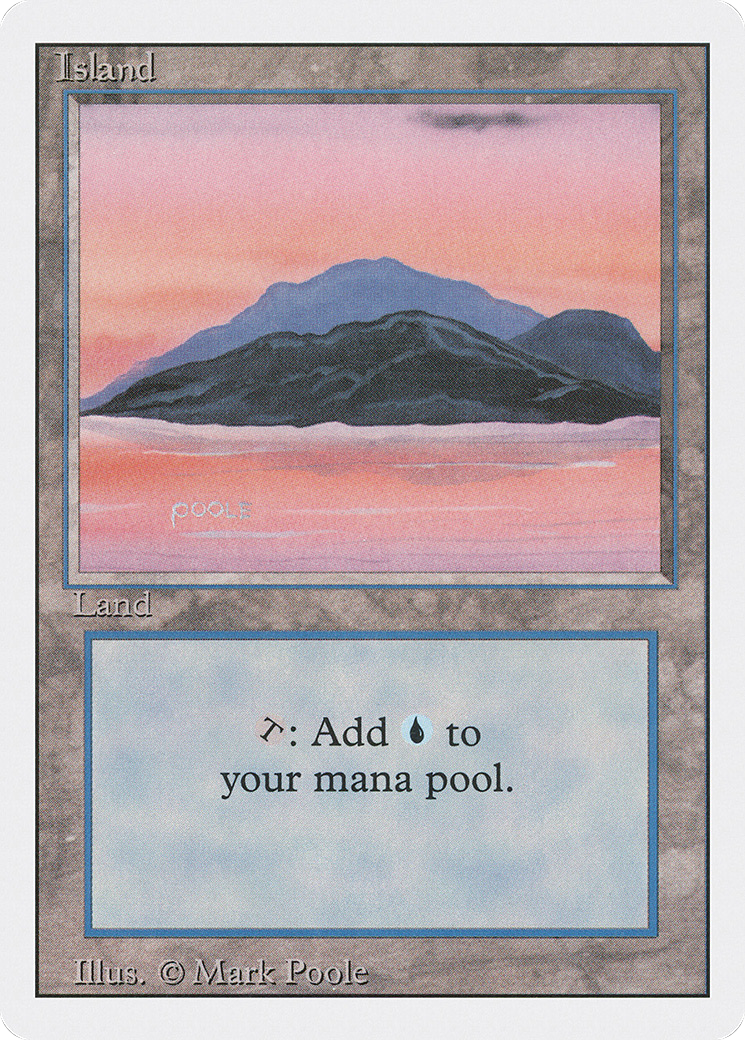 Image of Island (Sunset / Signature on Left) [Revised Edition]