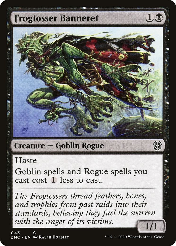 Image of Frogtosser Banneret [Zendikar Rising Commander]