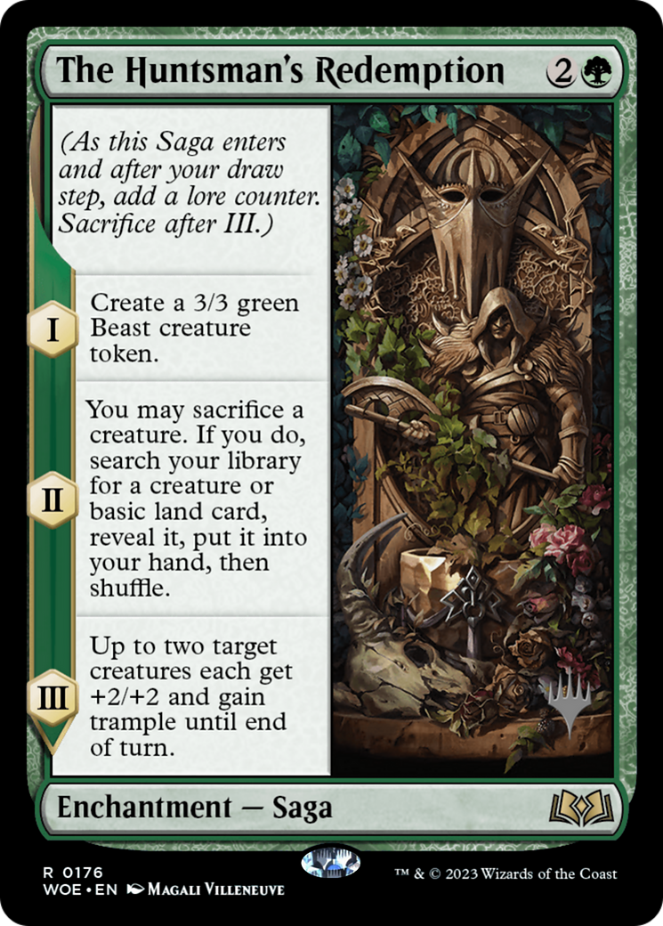 Image of The Huntsman's Redemption (Promo Pack) [Wilds of Eldraine Promos]