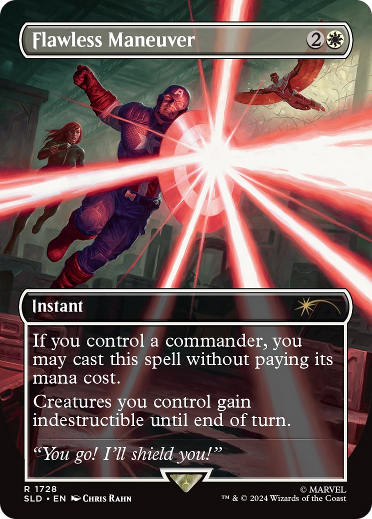 Image of Flawless Maneuver (SLD-1728) - Secret Lair Drop (Borderless) Foil