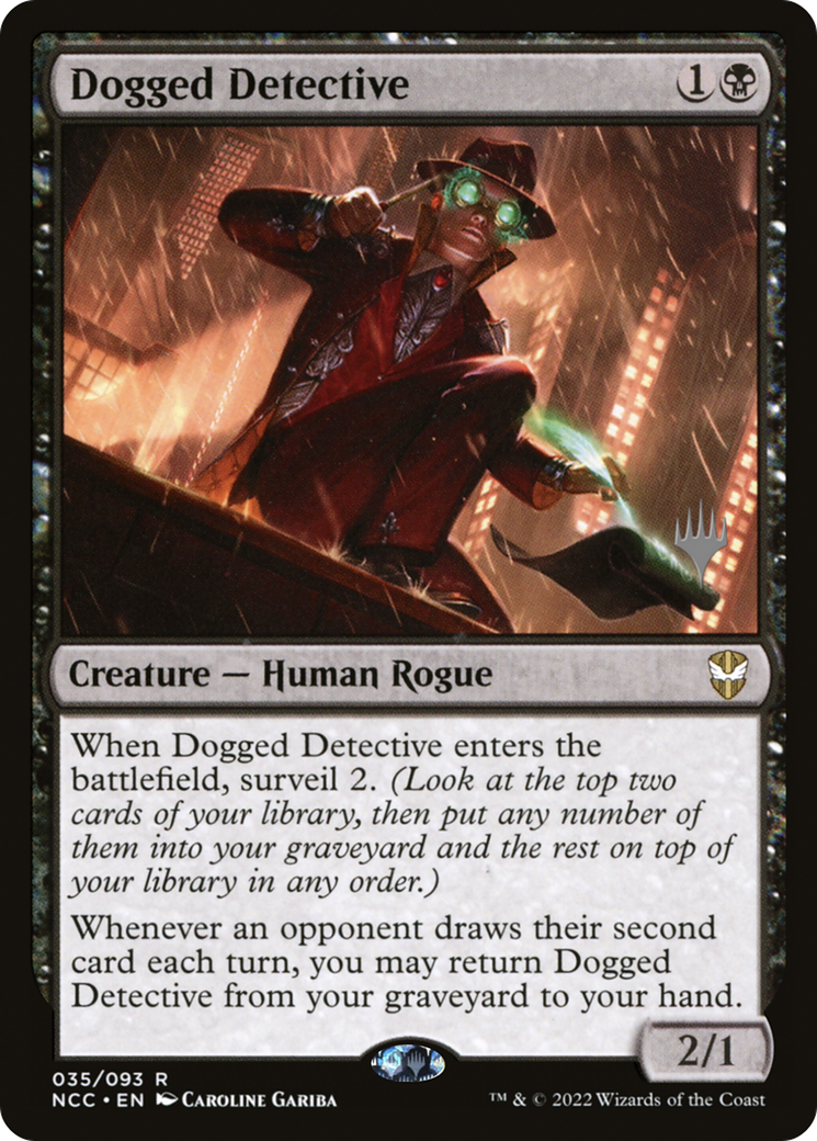 Image of Dogged Detective (Promo Pack) [Streets of New Capenna Commander Promos]