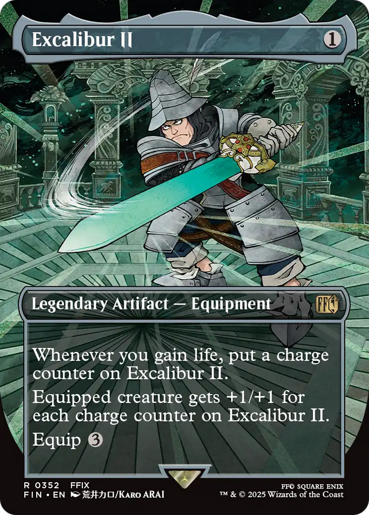 Image of Excalibur II (Borderless) [FINAL FANTASY]