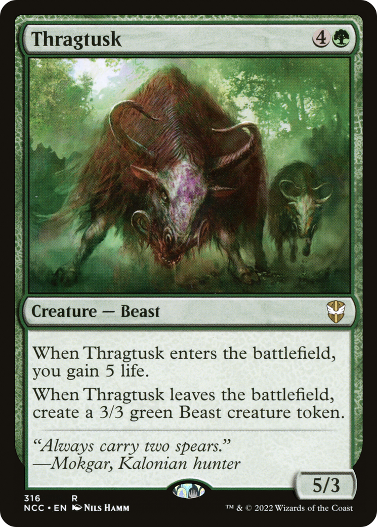 Image of Thragtusk [Streets of New Capenna Commander]