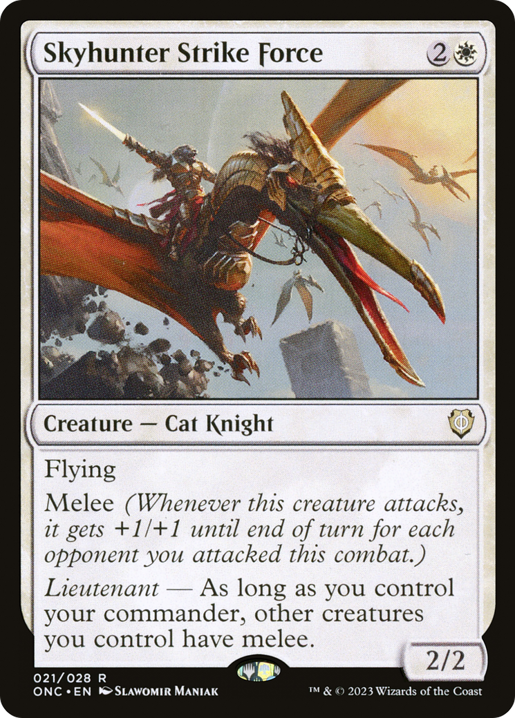 Image of Skyhunter Strike Force [Phyrexia: All Will Be One Commander]