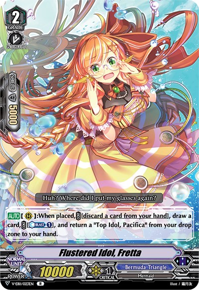 Image of Flustered Idol, Fretta (V-EB11/023EN) [Crystal Melody]