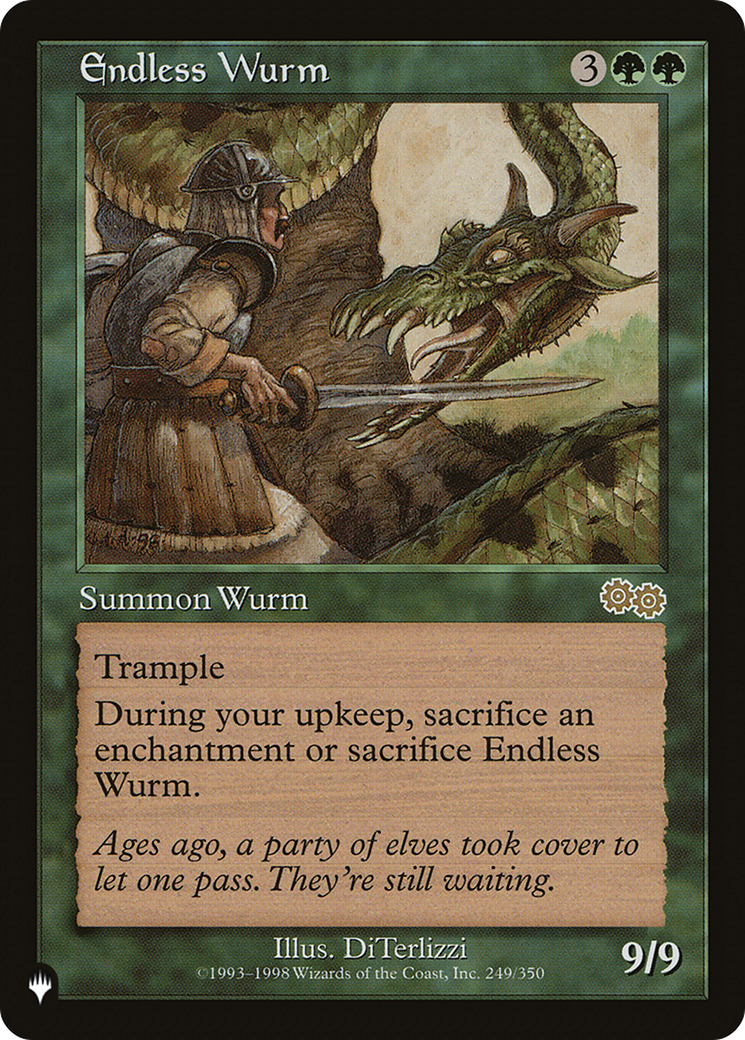 Image of Endless Wurm [The List]