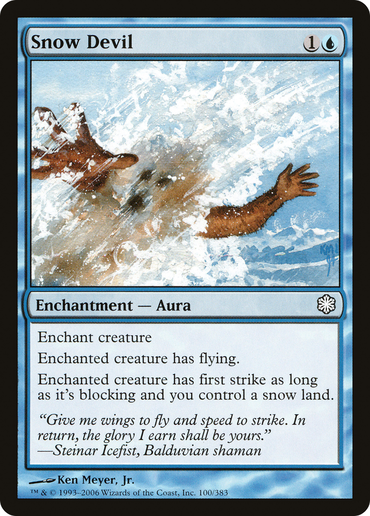 Image of Snow Devil [Coldsnap Theme Decks]