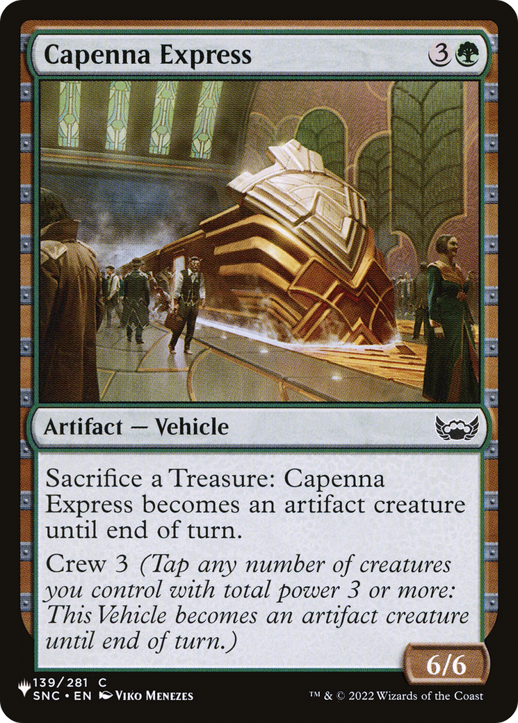 Image of Capenna Express [The List]