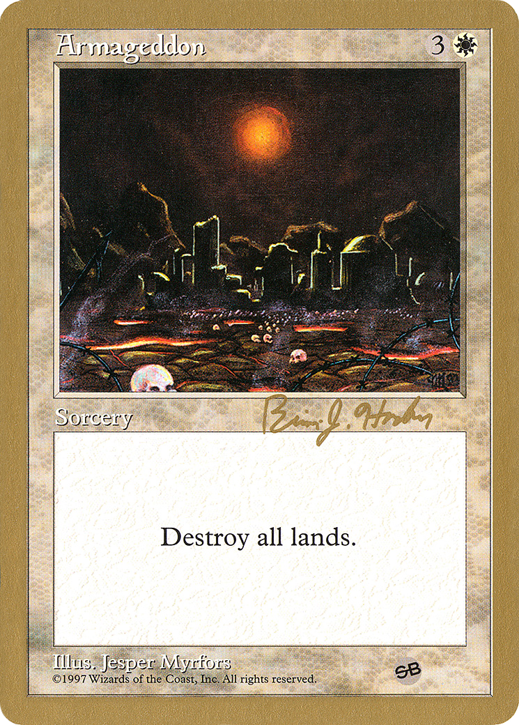 Image of Armageddon (Brian Hacker) (SB) [World Championship Decks 1998]