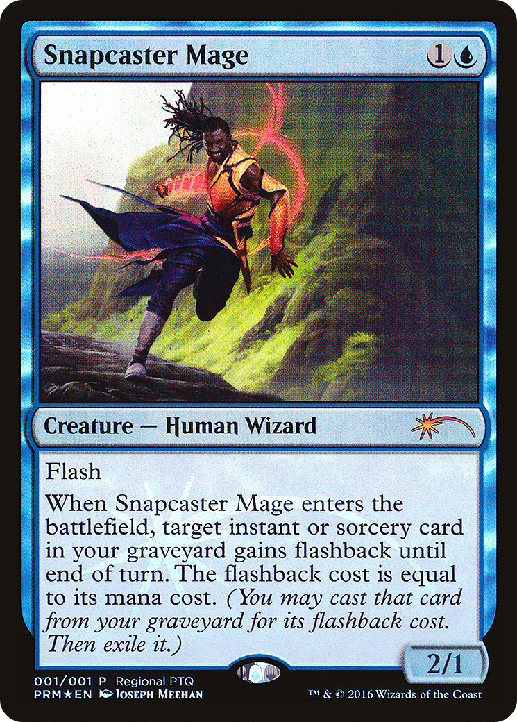 Image of Snapcaster Mage (Regional PTQ) [Pro Tour Promos]