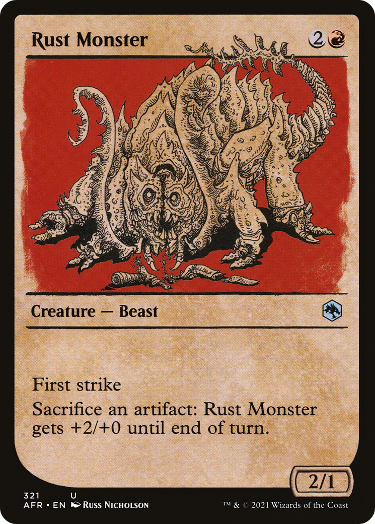 Image of Rust Monster (Showcase) [Dungeons & Dragons: Adventures in the Forgotten Realms]