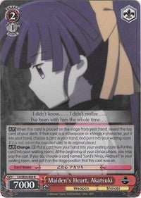 Image of Maiden's Heart, Akatsuki (LH/SE20-E09 R) (Alternate Art Foil) [LOG HORIZON]