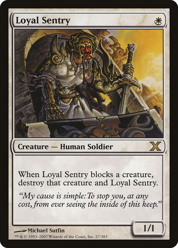 Image of Loyal Sentry [Tenth Edition]