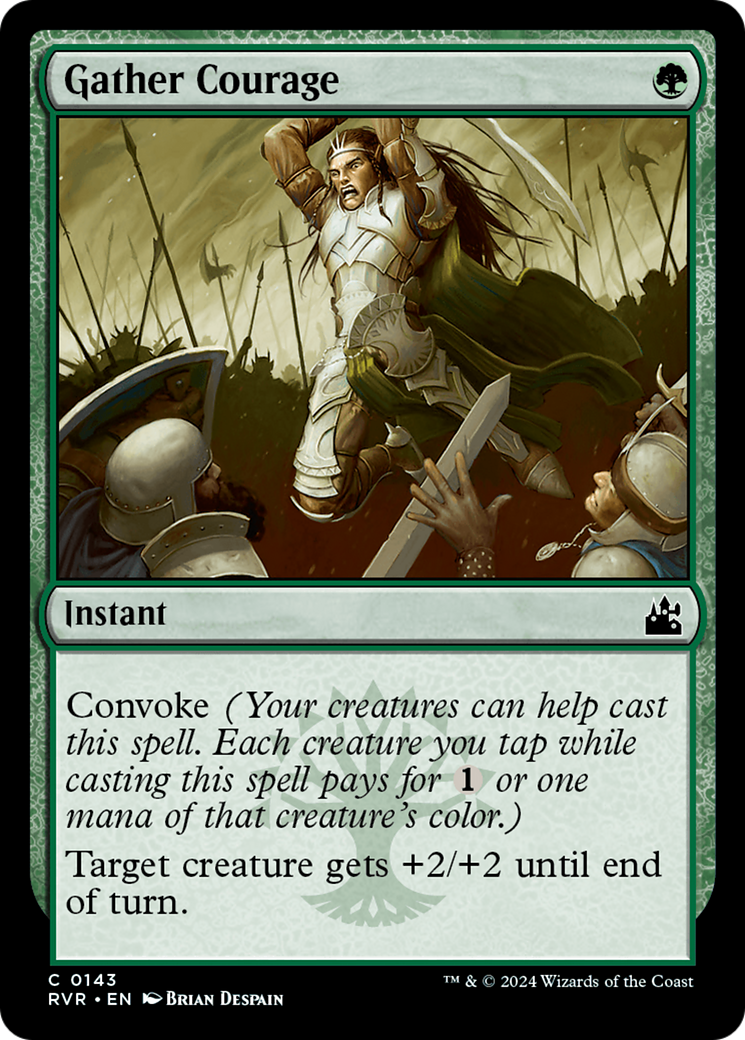 Image of Gather Courage [Ravnica Remastered]