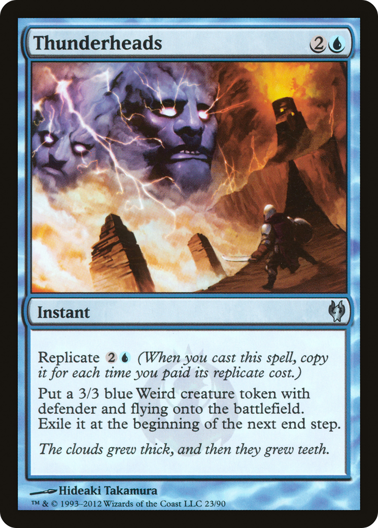 Image of Thunderheads [Duel Decks: Izzet vs. Golgari]