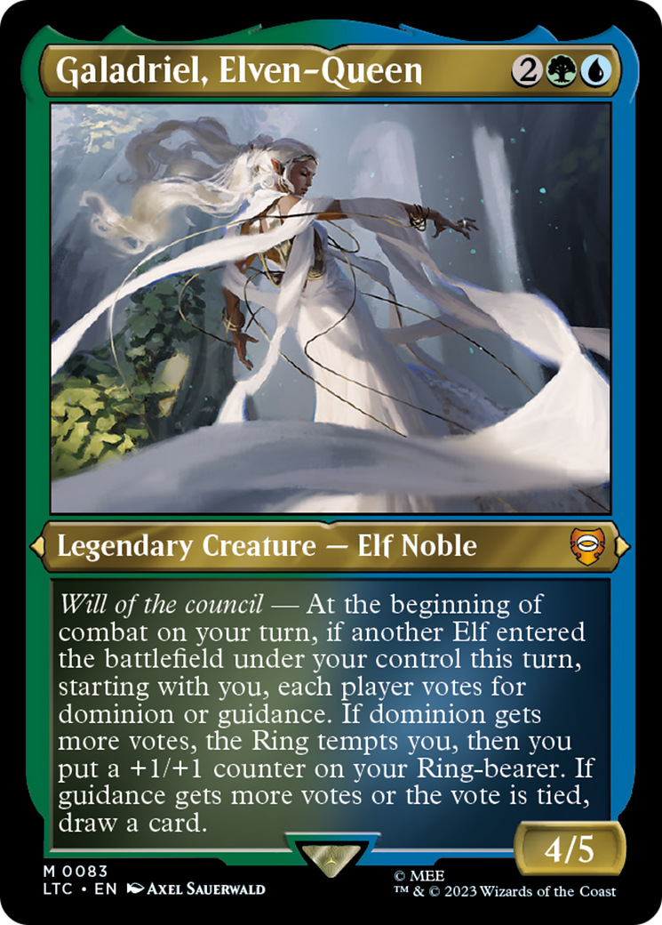 Image of Galadriel, Elven-Queen (Display Commander) [The Lord of the Rings: Tales of Middle-Earth Commander]