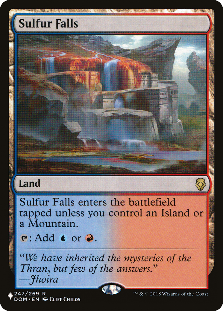 Image of Sulfur Falls [Secret Lair: Heads I Win, Tails You Lose]