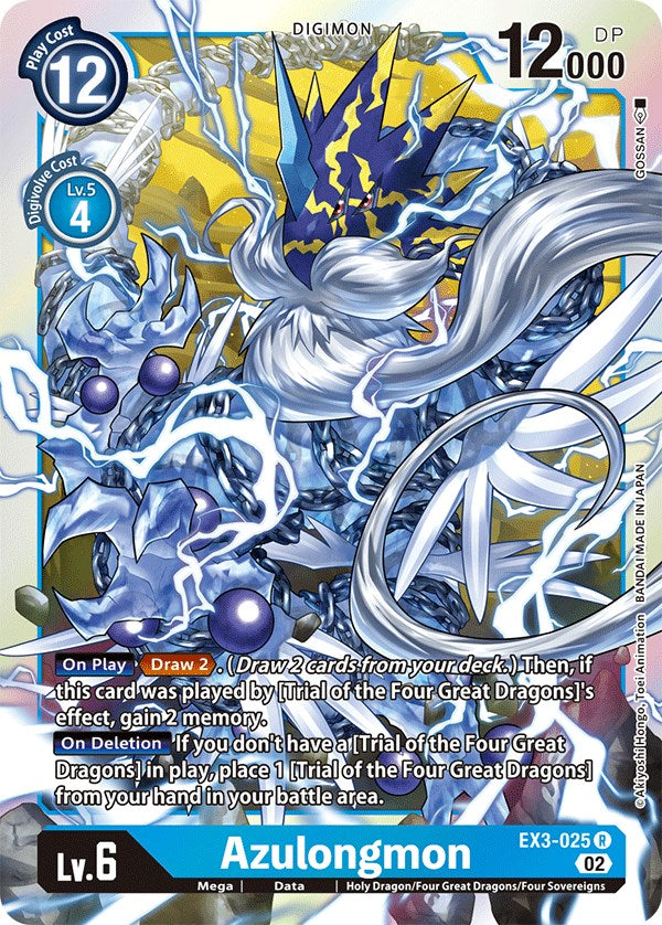 Image of Azulongmon [EX3-025] [Draconic Roar]