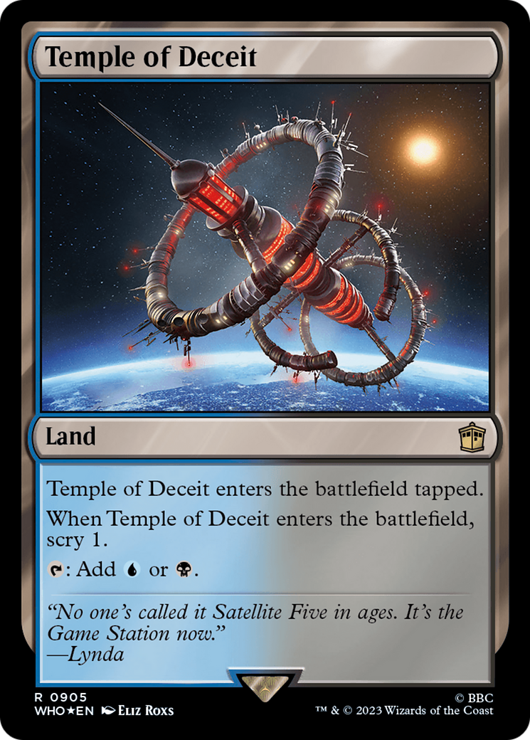 Image of Temple of Deceit (Surge Foil) [Doctor Who]