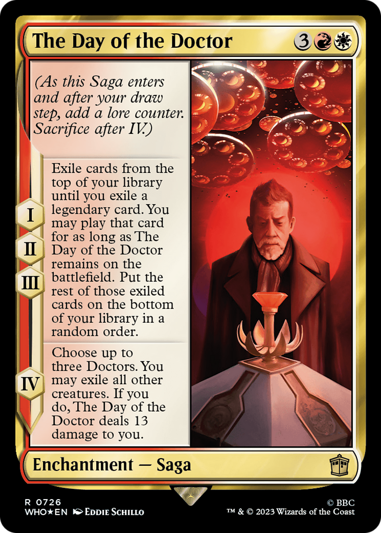 Image of The Day of the Doctor (Surge Foil) [Doctor Who]