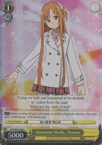 Image of Autumn Walk, Asuna (SAO/SE23-E04 C) (Parallel Foil) [Sword Art Online II]