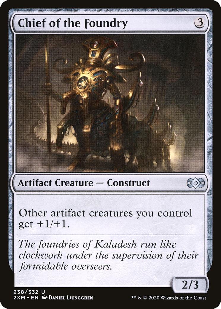 Image of Chief of the Foundry [Double Masters]