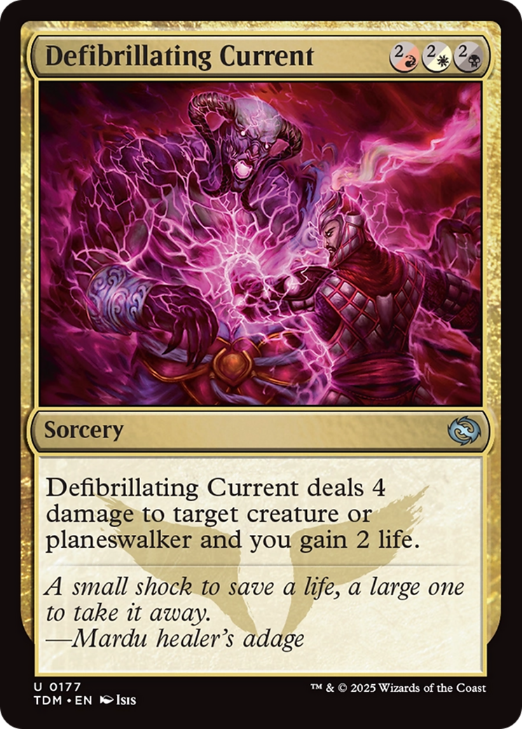 Image of Defibrillating Current [Tarkir: Dragonstorm]