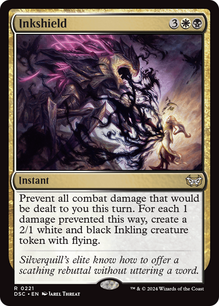 Image of Inkshield [Duskmourn: House of Horror Commander]