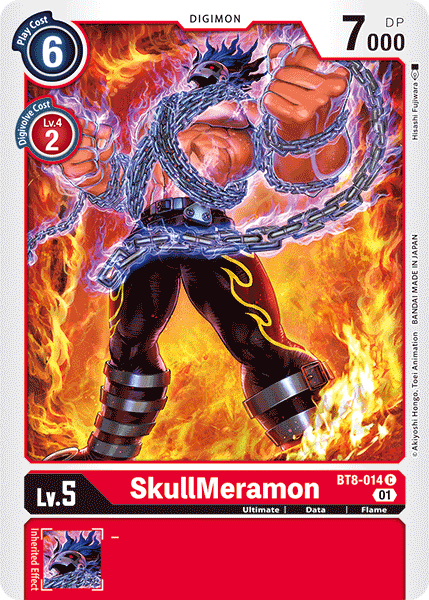 Image of SkullMeramon [BT8-014] [New Awakening]