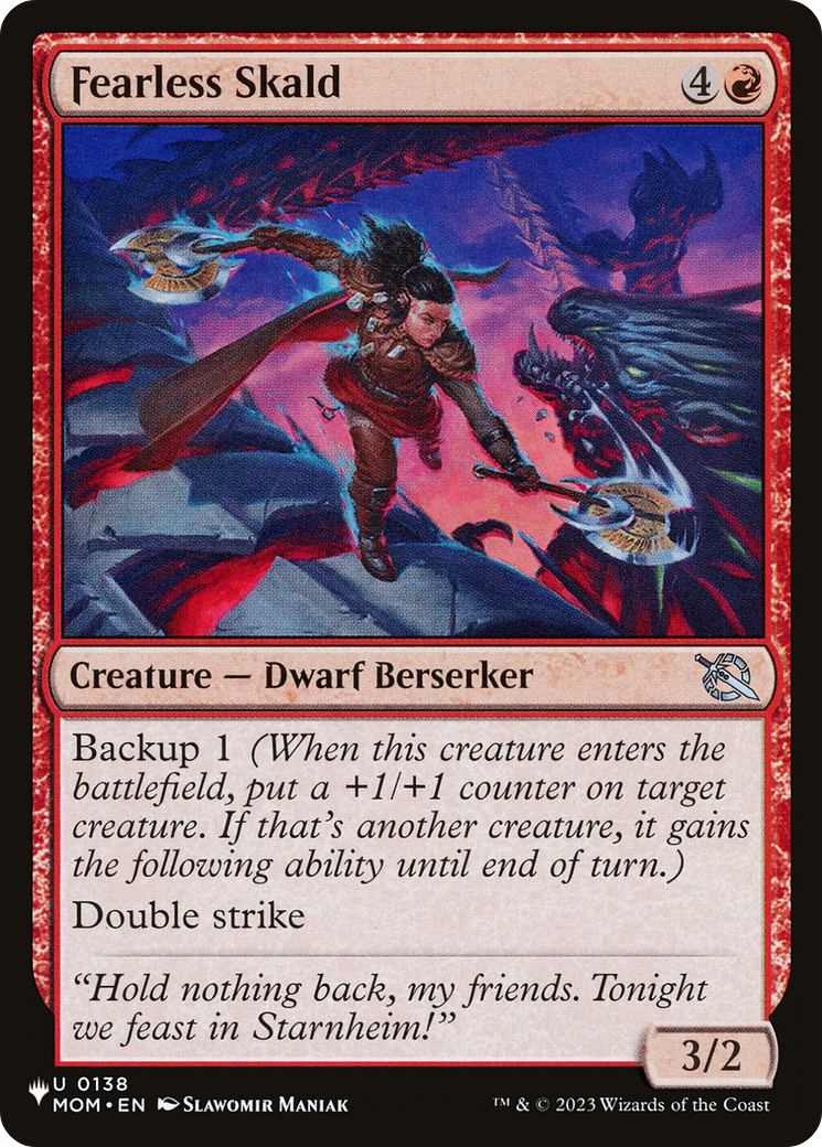 Image of Fearless Skald [The List]