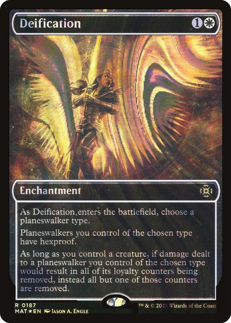 Image of Deification (Showcase Halo Foil) [March of the Machine: The Aftermath]