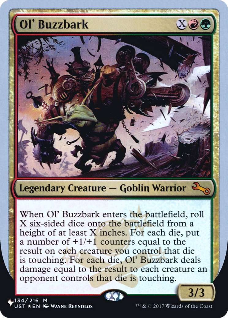 Image of Ol' Buzzbark (Unfinity Foil Edition) [The List]