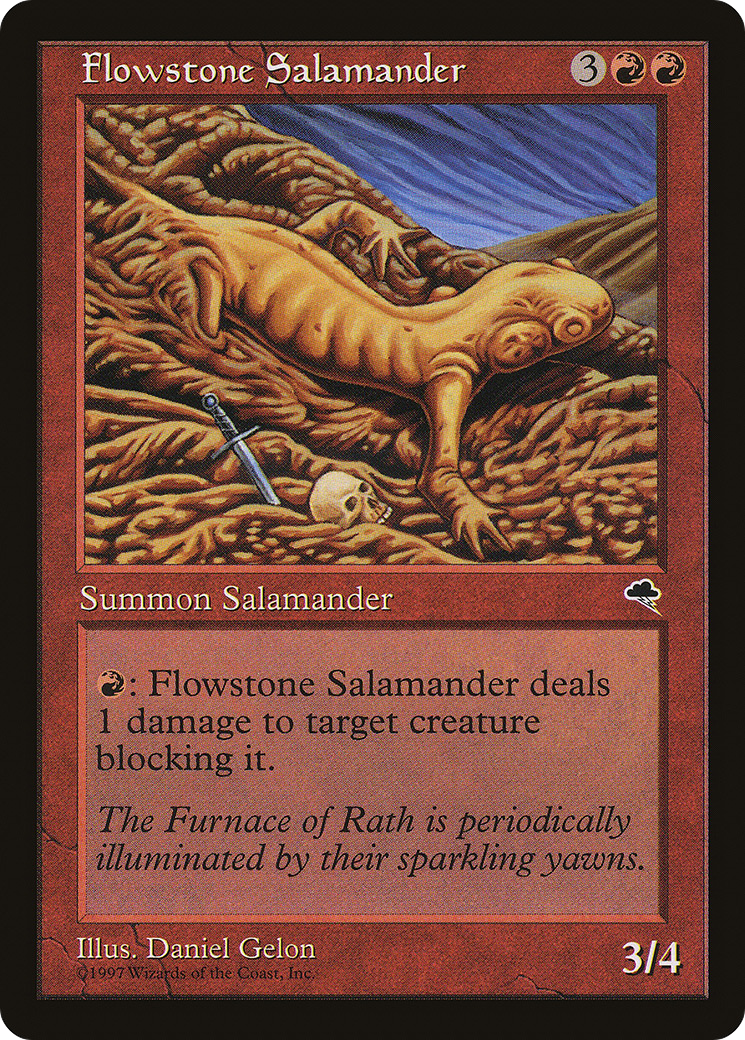Image of Flowstone Salamander [Tempest]