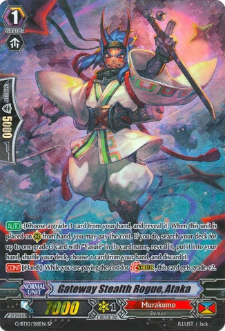 Gateway Stealth Rogue, Ataka (G-BT10/S18EN) [Raging Clash of the Blade Fangs]