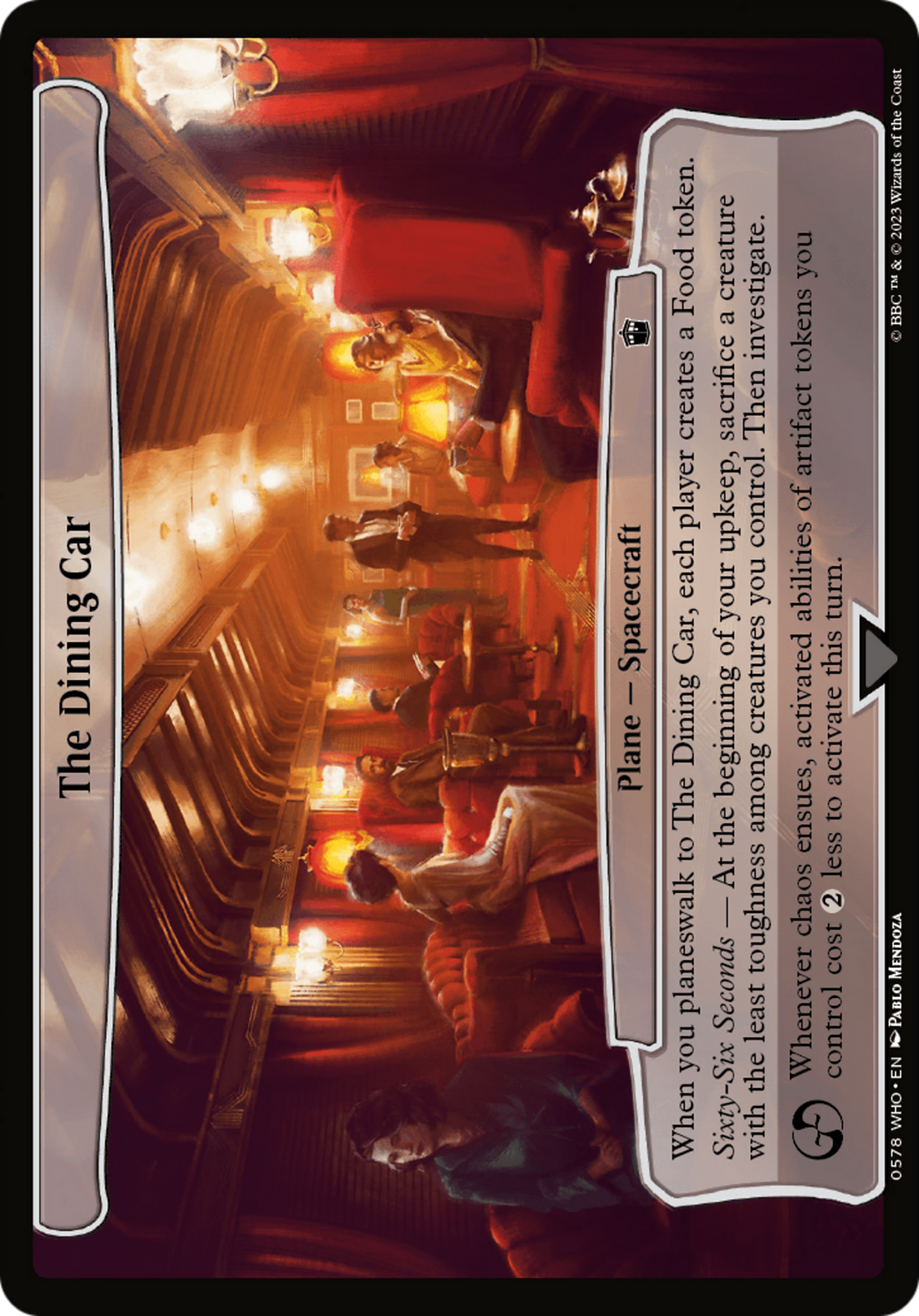 Image of The Dining Car [Doctor Who]