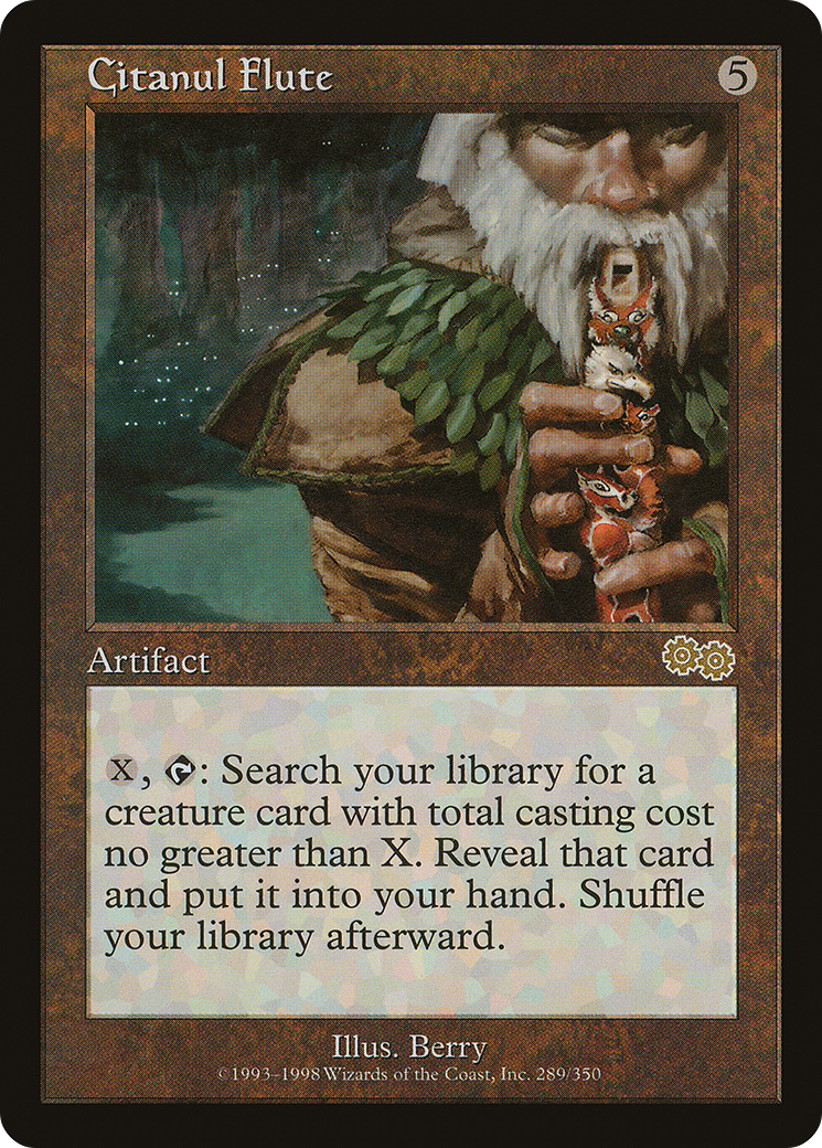 Image of Citanul Flute [Urza's Saga]