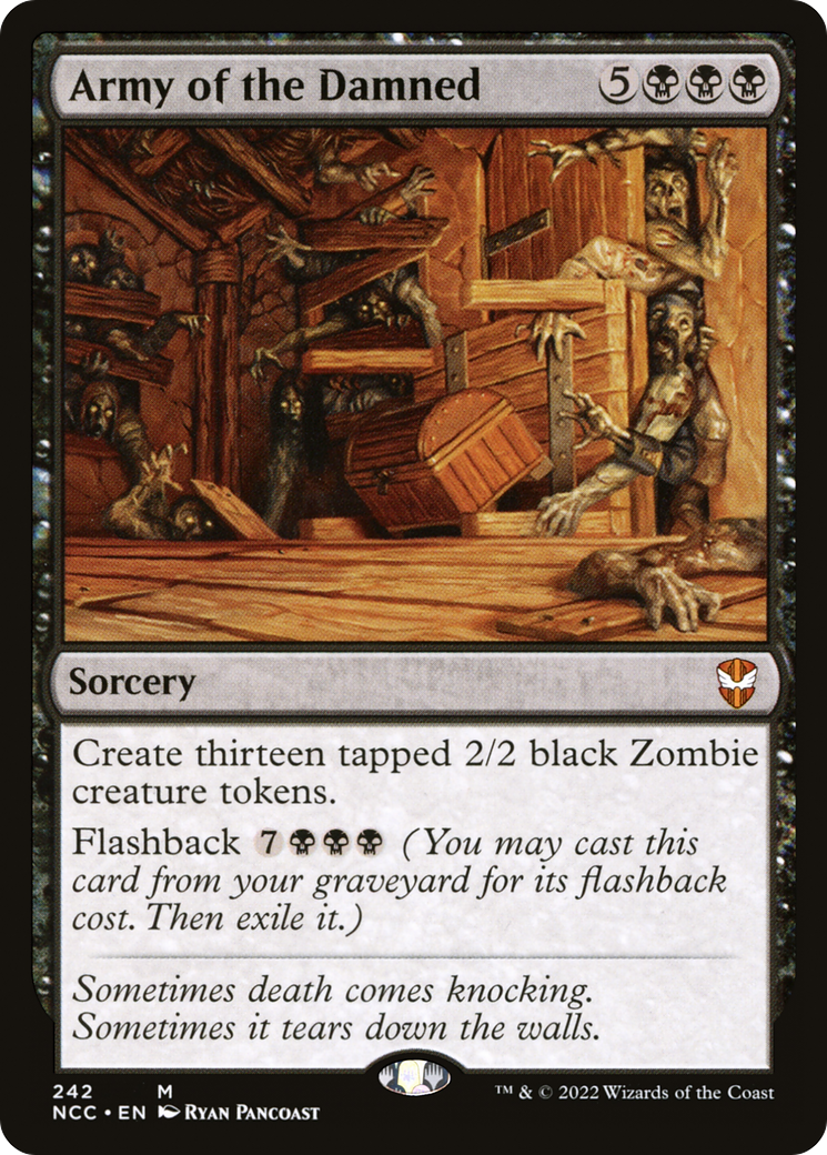 Image of Army of the Damned [Streets of New Capenna Commander]