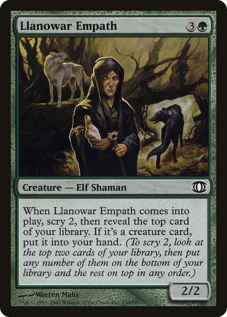 Image of Llanowar Empath [Future Sight]